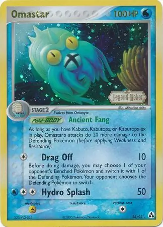 Omastar Reverse Holo 23 Normal
