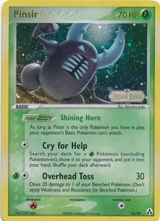 Pinsir Reverse Holo 24 Normal