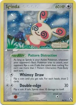 Spinda Reverse Holo 26 Normal