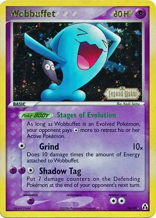 Wobbuffet Reverse Holo 28 Normal