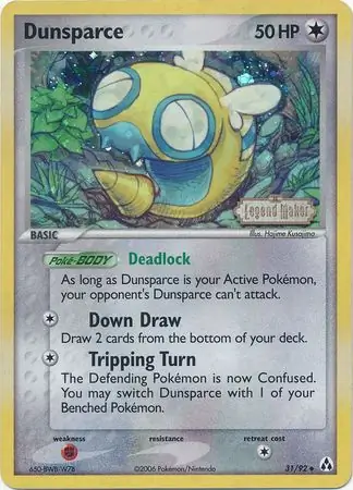 Dunsparce Reverse Holo 31 Normal