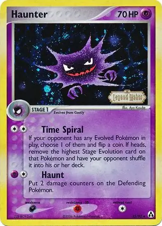 Haunter Reverse Holo 35 Normal