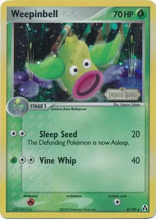 Weepinbell Reverse Holo 47