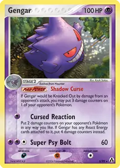 Gengar Holo 5 Normal