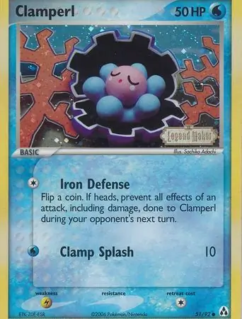 Clamperl Reverse Holo 51 Normal
