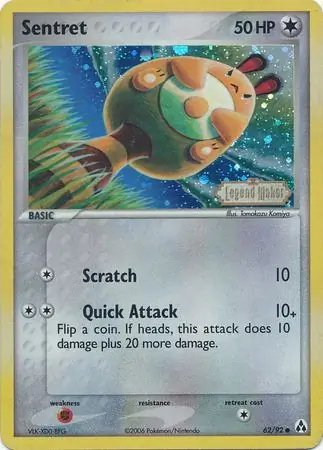 Sentret Reverse Holo 62 Normal