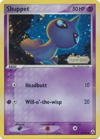 Shuppet Reverse Holo 63 Normal