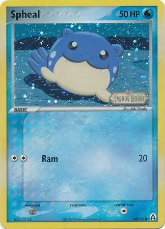 Spheal Reverse Holo 65 Normal