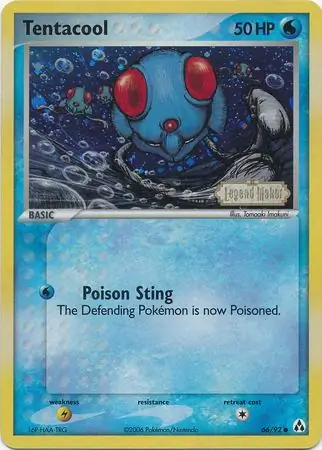 Tentacool Reverse Holo 66 Normal