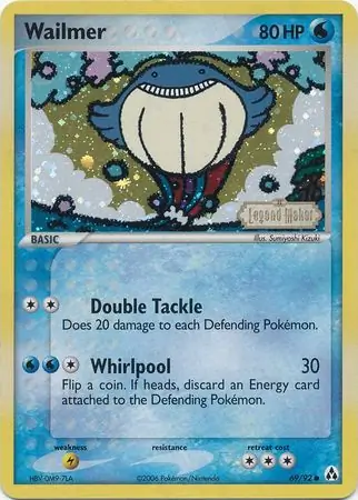 Wailmer Reverse Holo 69 Normal