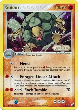 Golem Reverse Holo 6