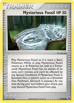 Mysterious Fossil 79 Normal