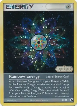 Rainbow Energy Reverse Holo 81 Normal
