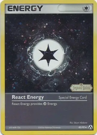 React Energy Reverse Holo 82 Normal