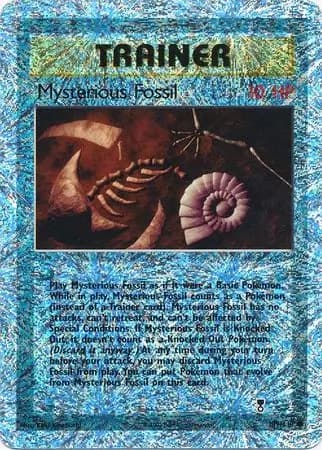 Mysterious Fossil Reverse Holo 109 Normal