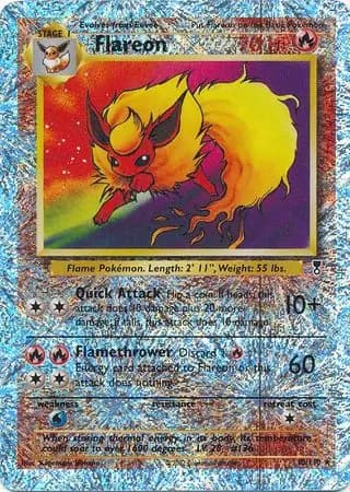 Flareon Reverse Holo 10 Normal