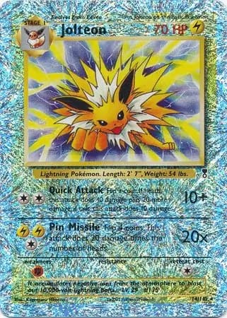 Jolteon Reverse Holo 14 Normal