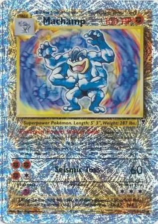 Machamp Reverse Holo 15 Normal