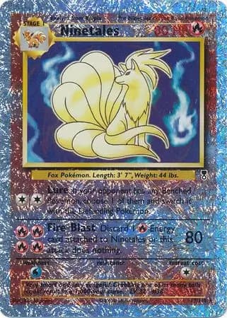 Ninetales Reverse Holo 17 Normal