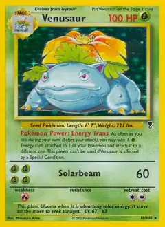 Venusaur Holo 18