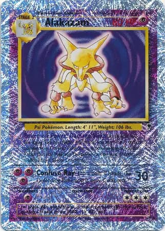 Alakazam Reverse Holo 1 Normal