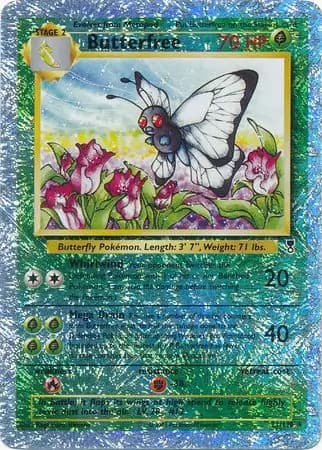 Butterfree Reverse Holo 21 Normal