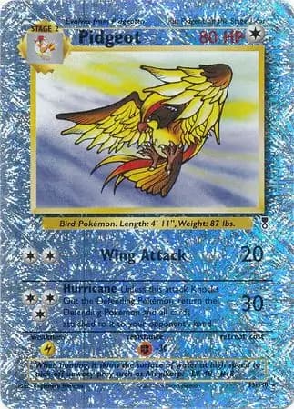 Pidgeot Reverse Holo 33 Normal