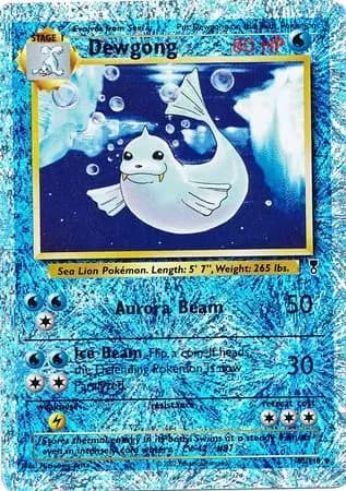 Dewgong Reverse Holo 40 Normal
