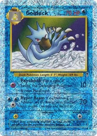 Golduck Reverse Holo 43 Normal