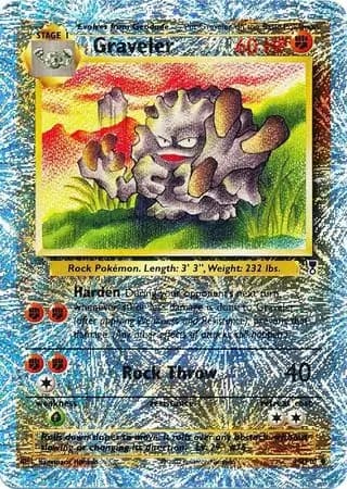 Graveler Reverse Holo 44 Normal