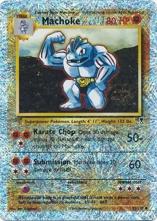 Machoke Reverse Holo 51 Normal