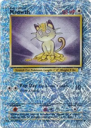 Meowth Reverse Holo 53 Normal