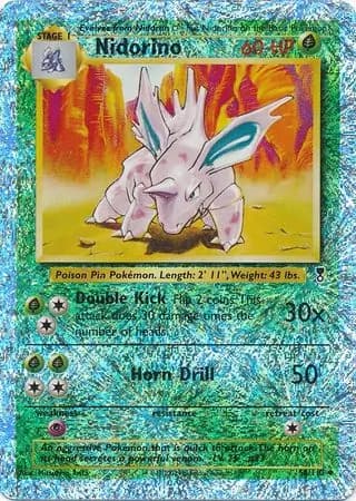 Nidorino Reverse Holo 56 Normal