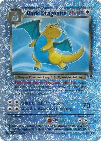 Dark Dragonite Reverse Holo 5 Normal