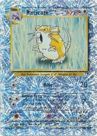 Raticate Reverse Holo 61 Normal
