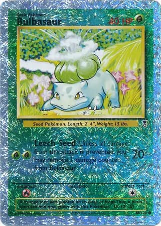 Bulbasaur Reverse Holo 68 Normal