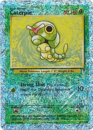 Caterpie Reverse Holo 69 Normal