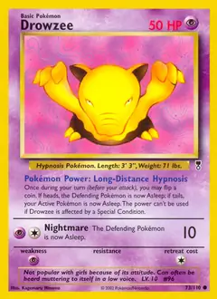 Drowzee 73 Normal