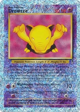 Drowzee Reverse Holo 73 Normal
