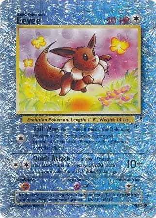 Eevee Reverse Holo 74 Normal