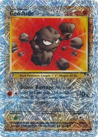 Geodude Reverse Holo 77 Normal