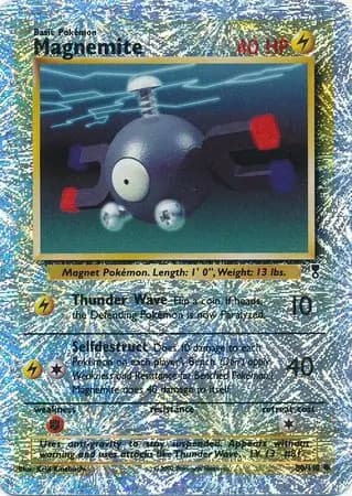 Magnemite Reverse Holo 80 Normal