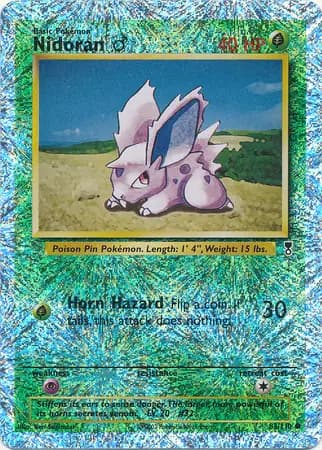 Nidoran M Reverse Holo 83 Normal