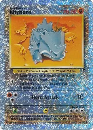 Rhyhorn Reverse Holo 90 Normal