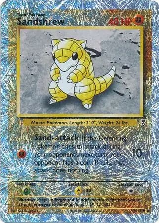 Sandshrew Reverse Holo 91 Normal