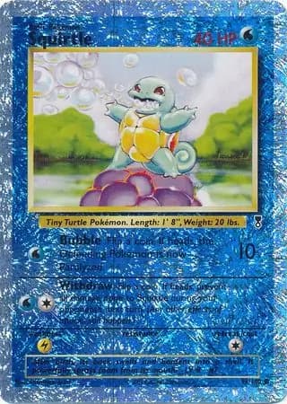 Squirtle Reverse Holo 95 Normal