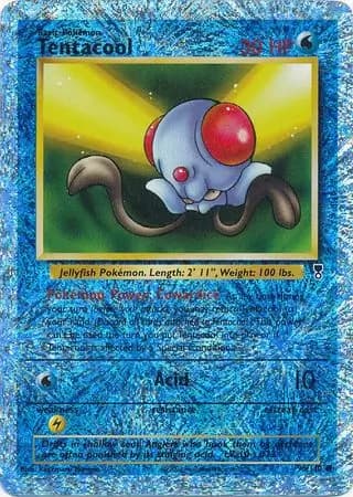 Tentacool Reverse Holo 96 Normal