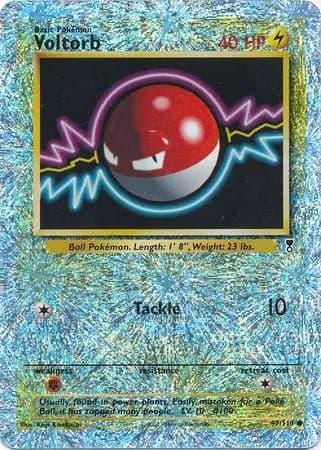 Voltorb Reverse Holo 97 Normal