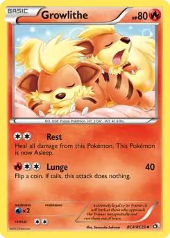Growlithe RC4 Normal