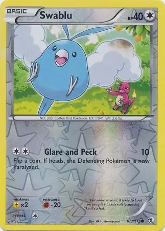 Swablu Reverse Holo 103 Normal